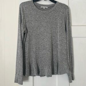 Cute ruffle bottom sweater